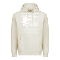 Oatmeal Heather alan jackson ugly christmas [tb] Premium Hoodie - linhVisuals