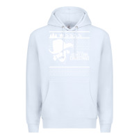 White alan jackson ugly christmas [tb] Premium Hoodie - linhVisuals