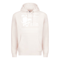 Pale Pink alan jackson ugly christmas [tb] Premium Hoodie - linhVisuals
