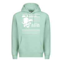 Seafoam alan jackson ugly christmas [tb] Premium Hoodie - linhVisuals