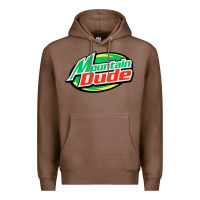 Chestnut #mountain dude Premium Hoodie - linhVisuals