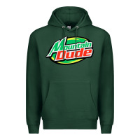 Sports Green #mountain dude Premium Hoodie - linhVisuals