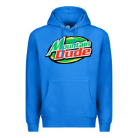 True Royal #mountain dude Premium Hoodie - linhVisuals