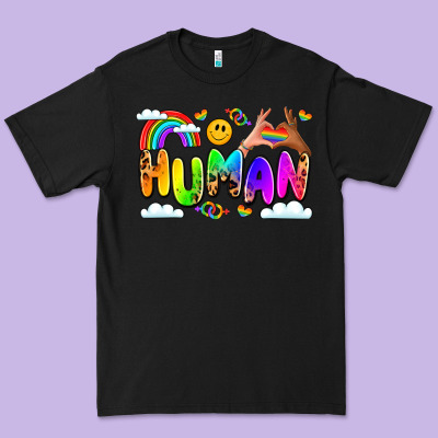 Human Pride Premium Tee Designed By Lillyallendesigns