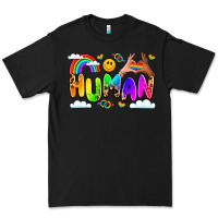 Black human pride Premium Tee - LillyAllenDesigns