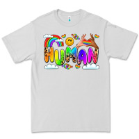 Dove Grey human pride Premium Tee - LillyAllenDesigns