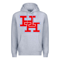 Heather Grey herbert hoover high school (west virginia) Premium Hoodie - linhVisuals