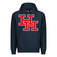 Navy herbert hoover high school (west virginia) Premium Hoodie - linhVisuals