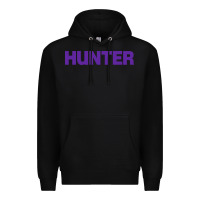 Black hunter college high school Premium Hoodie - linhVisuals