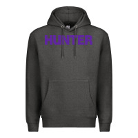 Charcoal Heather hunter college high school Premium Hoodie - linhVisuals