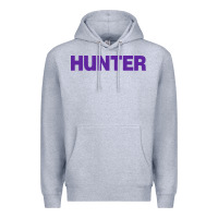 Heather Grey hunter college high school Premium Hoodie - linhVisuals