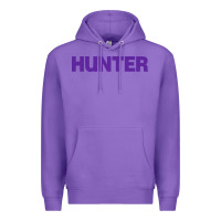 Purple hunter college high school Premium Hoodie - linhVisuals