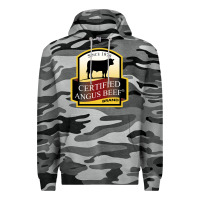Slate Camo angus beef Premium Hoodie - linhVisuals