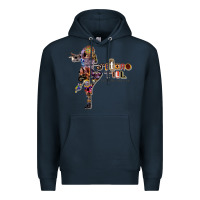 Navy Jethro Tull Premium Hoodie - linhVisuals