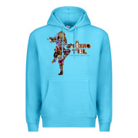 Ocean Blue Jethro Tull Premium Hoodie - linhVisuals