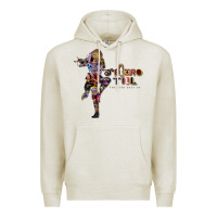 Oatmeal Heather Jethro Tull Premium Hoodie - linhVisuals