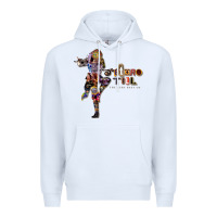 White Jethro Tull Premium Hoodie - linhVisuals