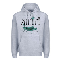 Heather Grey Punch Brothers Premium Hoodie - linhVisuals