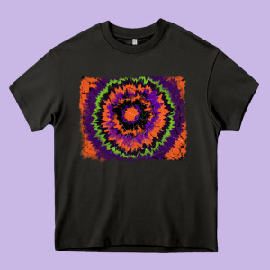 Halloween Backround Heavy Core Tee Designed By Ranaportraitstore