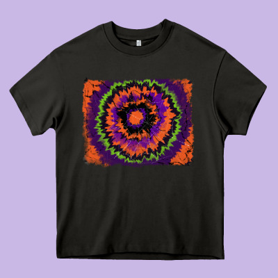 Halloween Backround Heavy Core Tee Designed By Ranaportraitstore
