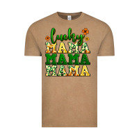 Vintage Coffee lucky mama mama mama  St. Patrick's Vintage Tee - LillyAllenDesigns
