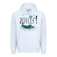 White Punch Brothers Premium Hoodie - linhVisuals