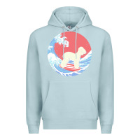 Blue Mist bedlington terrier t  shirt bedlington terrier gifts   ocean waves sur Premium Hoodie - linhVisuals