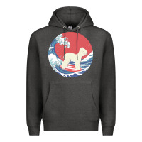 Bedlington Terrier T  Shirt Bedlington Terrier Gifts   Ocean Waves Sur Premium Hoodie | Teevron