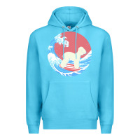 Ocean Blue bedlington terrier t  shirt bedlington terrier gifts   ocean waves sur Premium Hoodie - linhVisuals