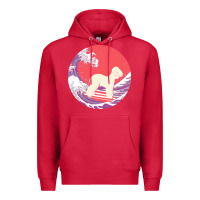 Cardinal bedlington terrier t  shirt bedlington terrier gifts   ocean waves sur Premium Hoodie - linhVisuals