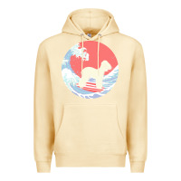 Pina Colada bedlington terrier t  shirt bedlington terrier gifts   ocean waves sur Premium Hoodie - linhVisuals