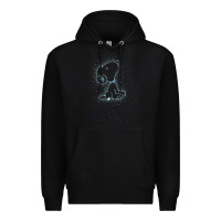 Black s.n.o.o.p.y stars Premium Hoodie - linhVisuals