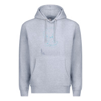 Heather Grey s.n.o.o.p.y stars Premium Hoodie - linhVisuals
