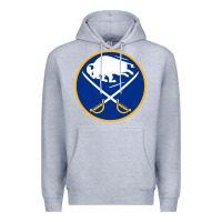 Heather Grey the-buffalo-sabres-pen Premium Hoodie - linhVisuals
