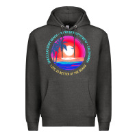 Charcoal Heather san elijo state beach t  shirt san elijo state beach, encinitas, calif Premium Hoodie - linhVisuals