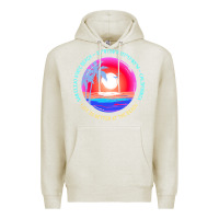 Oatmeal Heather san elijo state beach t  shirt san elijo state beach, encinitas, calif Premium Hoodie - linhVisuals