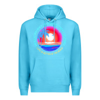 Ocean Blue san elijo state beach t  shirt san elijo state beach, encinitas, calif Premium Hoodie - linhVisuals