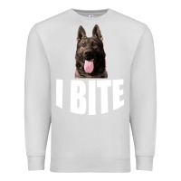 Dove Grey I Bite Premium Sweatshirt - Bettercallsaul