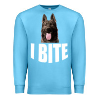 Ocean Blue I Bite Premium Sweatshirt - Bettercallsaul