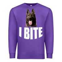 Purple I Bite Premium Sweatshirt - Bettercallsaul