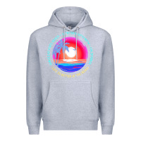 Heather Grey san elijo state beach t  shirt san elijo state beach, encinitas, calif Premium Hoodie - linhVisuals