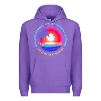 Purple san elijo state beach t  shirt san elijo state beach, encinitas, calif Premium Hoodie - linhVisuals