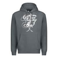Rock brain cancer t  shirt cancer can kiss my ass! brain ( gray ribbon) t Premium Hoodie - linhVisuals