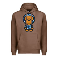Chestnut baby milo bape camo Premium Hoodie - linhVisuals