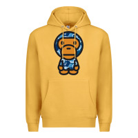 Mustard baby milo bape camo Premium Hoodie - linhVisuals
