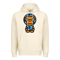 Sandshell baby milo bape camo Premium Hoodie - linhVisuals