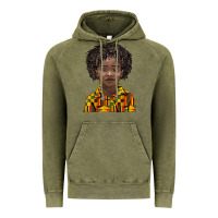 Vintage Olive black boy Vintage Hoodie - BarkalooDesign