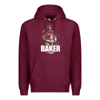 Burgundy baker mayfield [tb] Premium Hoodie - linhVisuals