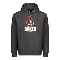 Charcoal Heather baker mayfield [tb] Premium Hoodie - linhVisuals