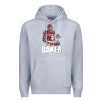 Heather Grey baker mayfield [tb] Premium Hoodie - linhVisuals